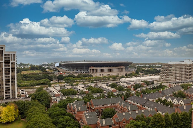 aerial view