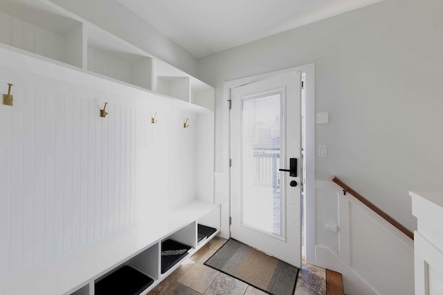 view of mudroom