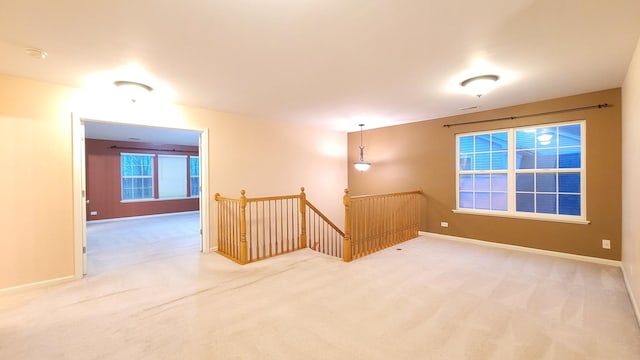 empty room with carpet floors