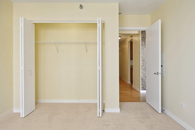 view of closet