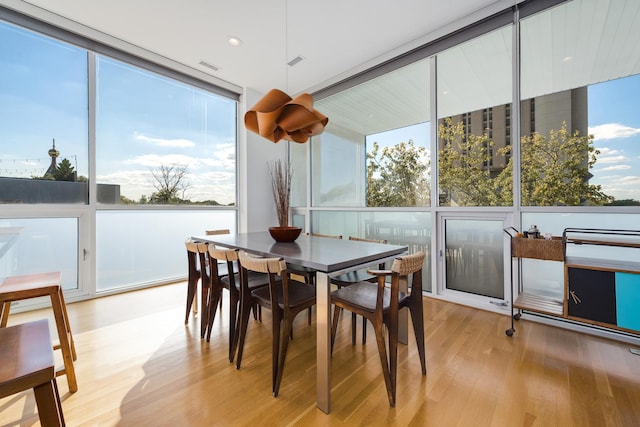 sunroom with a wealth of natural light