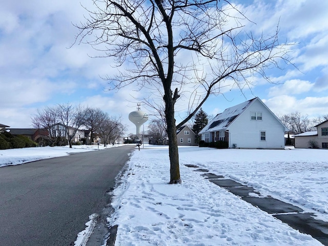 view of road