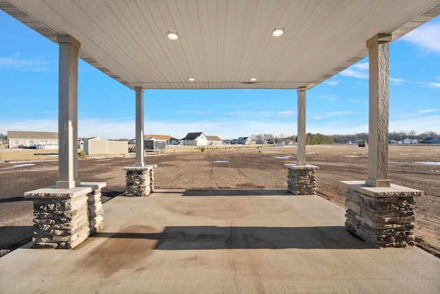 view of patio