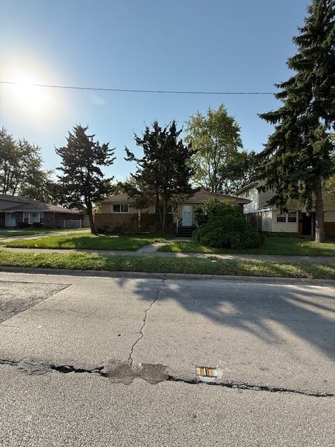 view of obstructed view of property