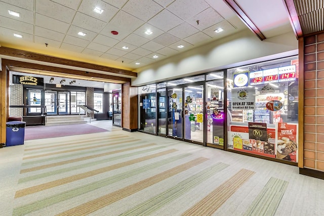 view of building lobby