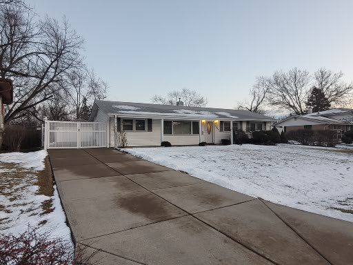 view of ranch-style home