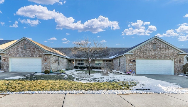 ranch-style house with a garage