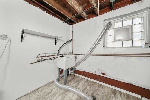 room details with wood-type flooring