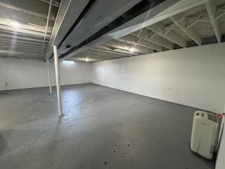 view of basement