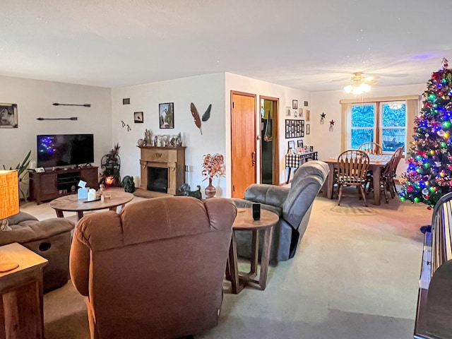 view of living room