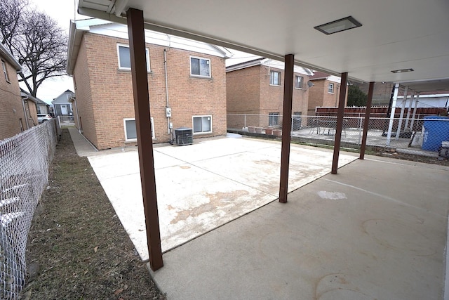 view of patio / terrace featuring cooling unit