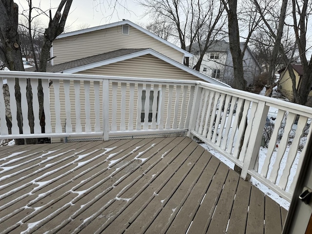 view of deck