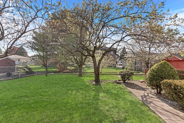 4850 N Crescent Ave, Norridge, IL 60706 - view of yard with fence