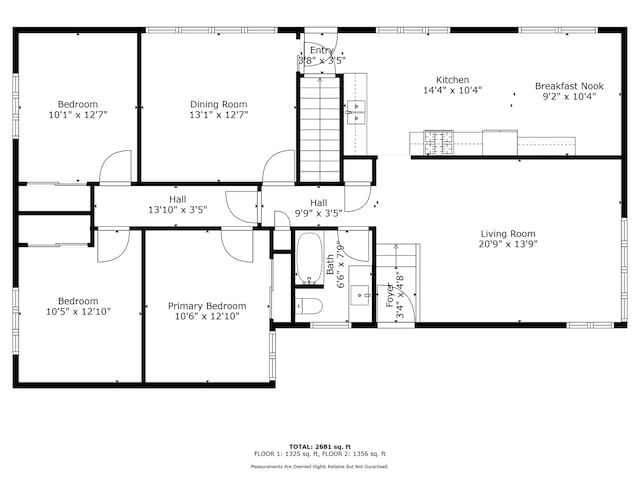 4850 N Crescent Ave, Norridge, IL 60706 - floor plan