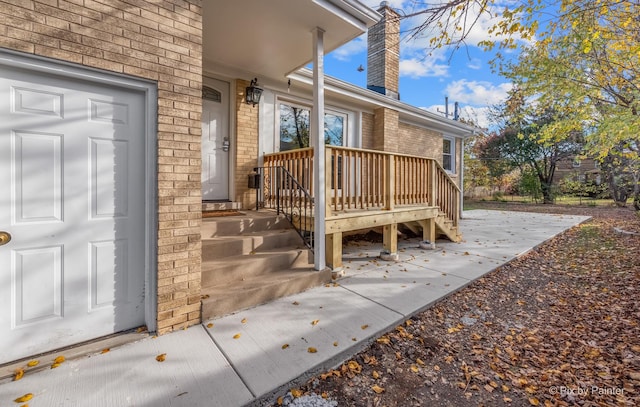 view of entrance to property