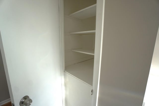 view of closet