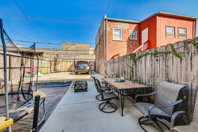 view of patio