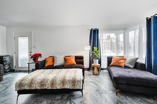 bedroom featuring multiple windows