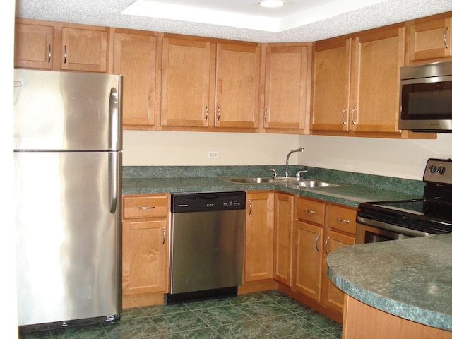 kitchen featuring sink and stainless steel appliances