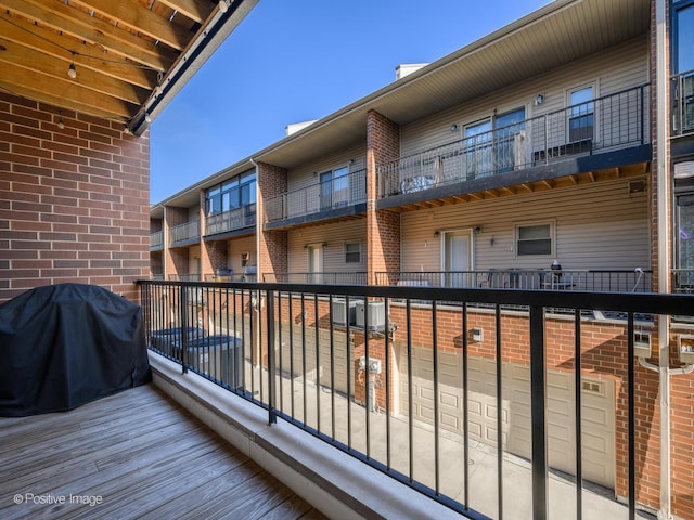 balcony with grilling area