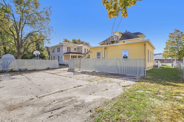 view of rear view of house