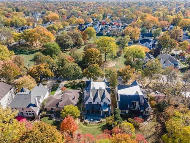 drone / aerial view