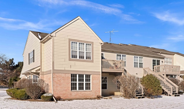 view of rear view of house