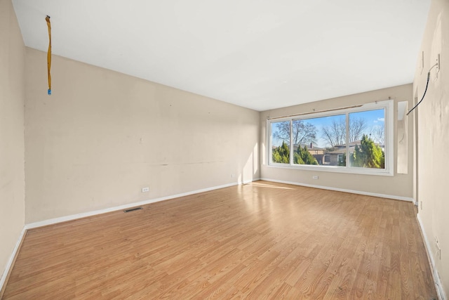 interior space featuring light hardwood / wood-style flooring