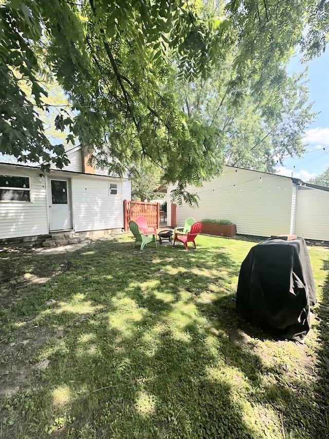 110 S Cherry St, Somonauk, IL 60552 - view of green lawn