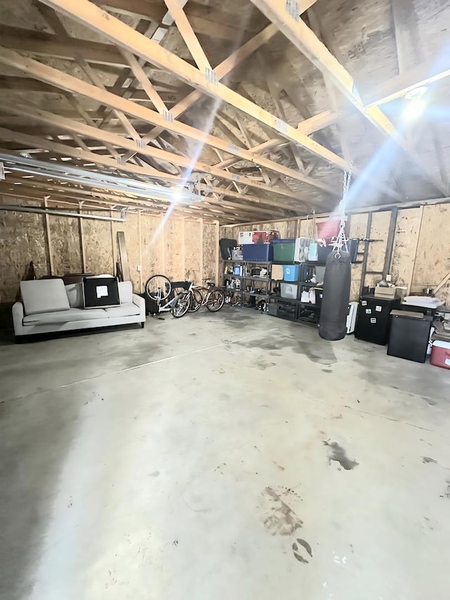 110 S Cherry St, Somonauk, IL 60552 - view of garage