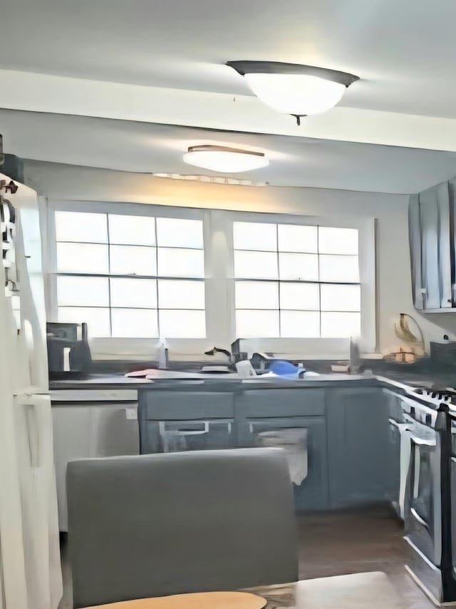 110 S Cherry St, Somonauk, IL 60552 - kitchen featuring stainless steel stove