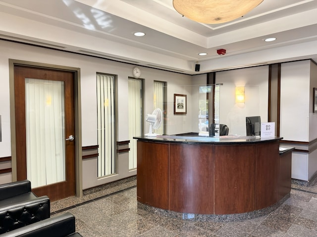 view of reception