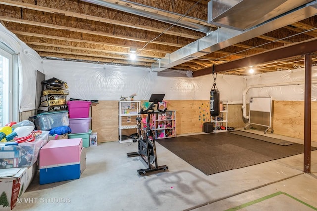 view of exercise room