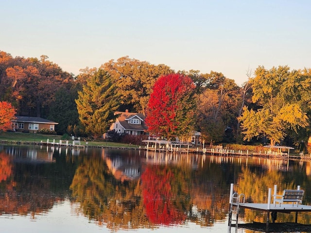 property view of water