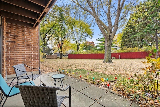 view of patio