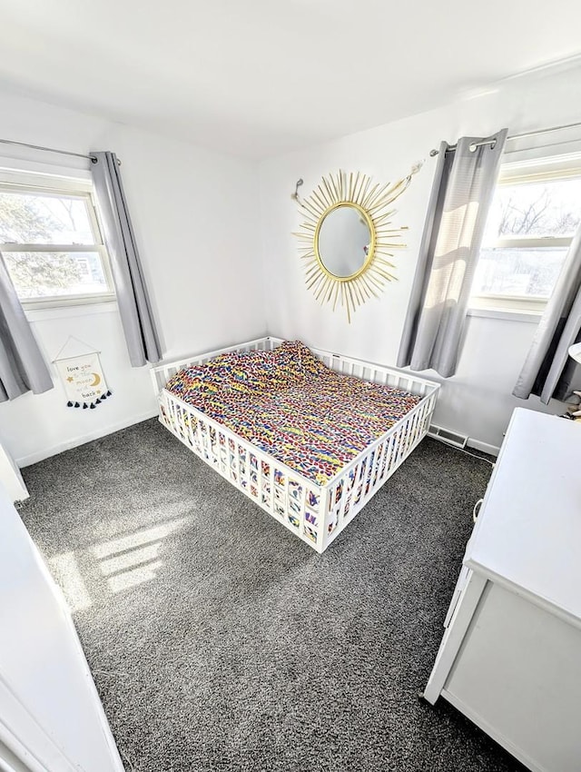 bedroom featuring carpet flooring
