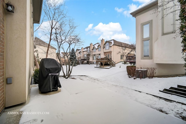 exterior space with grilling area