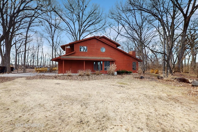 view of home's exterior