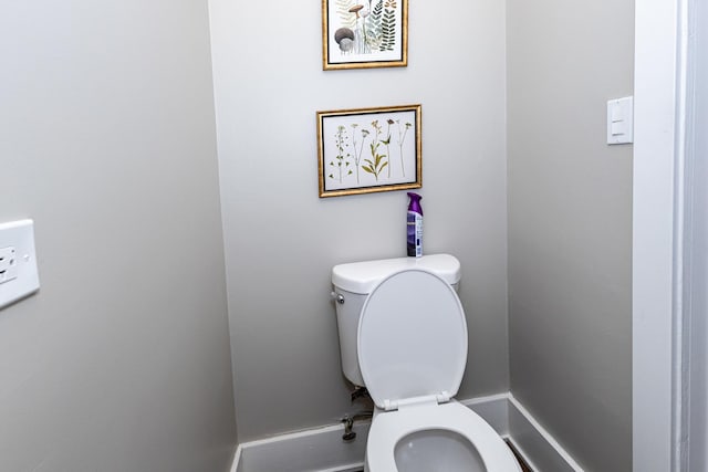 bathroom with toilet