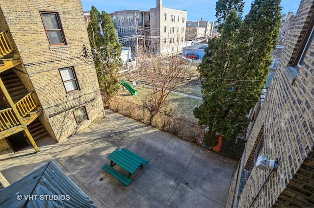 exterior space featuring a patio area