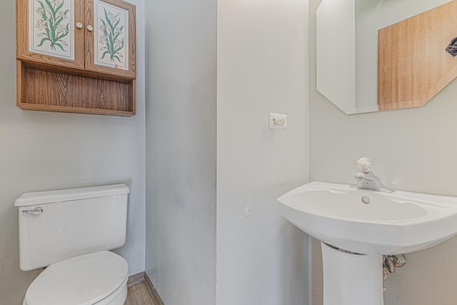 bathroom with toilet