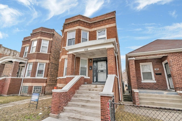 view of townhome / multi-family property