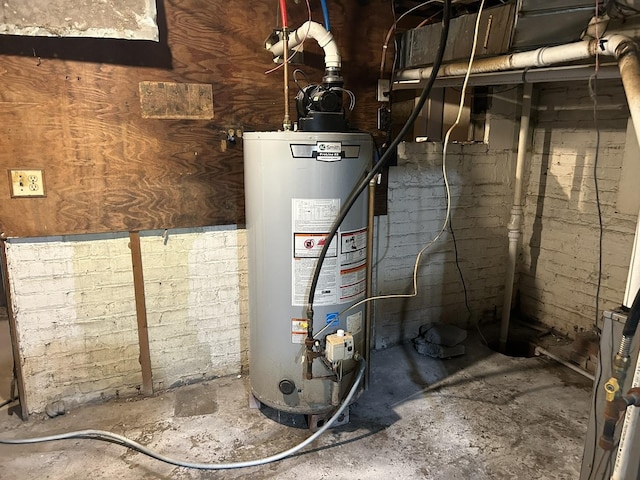 utilities with gas water heater