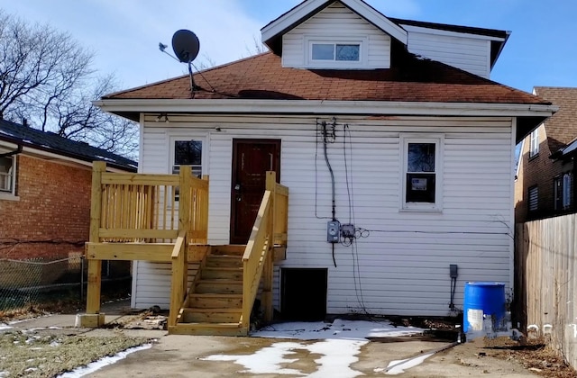 view of back of house