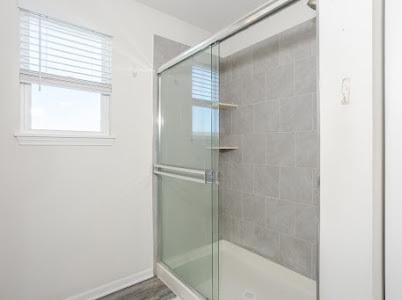 26011 S Old Farm Ct, Channahon, IL 60410 - full bath with a shower stall and baseboards