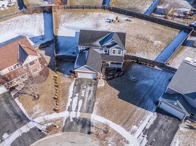 26011 S Old Farm Ct, Channahon, IL 60410 - drone / aerial view