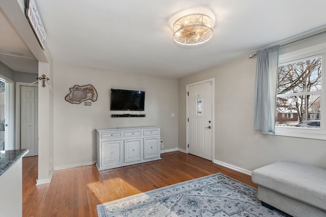 entryway featuring light hardwood / wood-style flooring