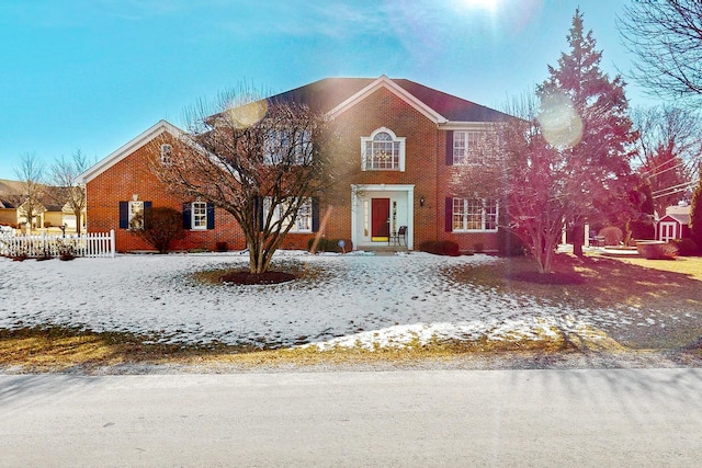 view of colonial inspired home