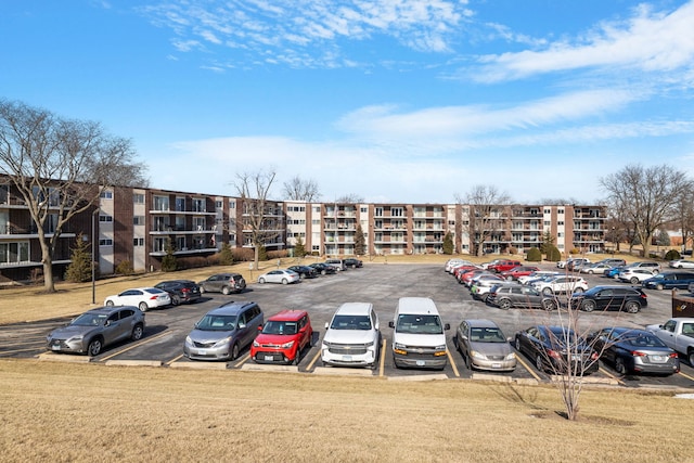 view of vehicle parking