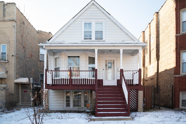 view of bungalow-style house